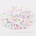 7*7 mm Cubo Surtido Numerales árabes Bead Baubles Joyas